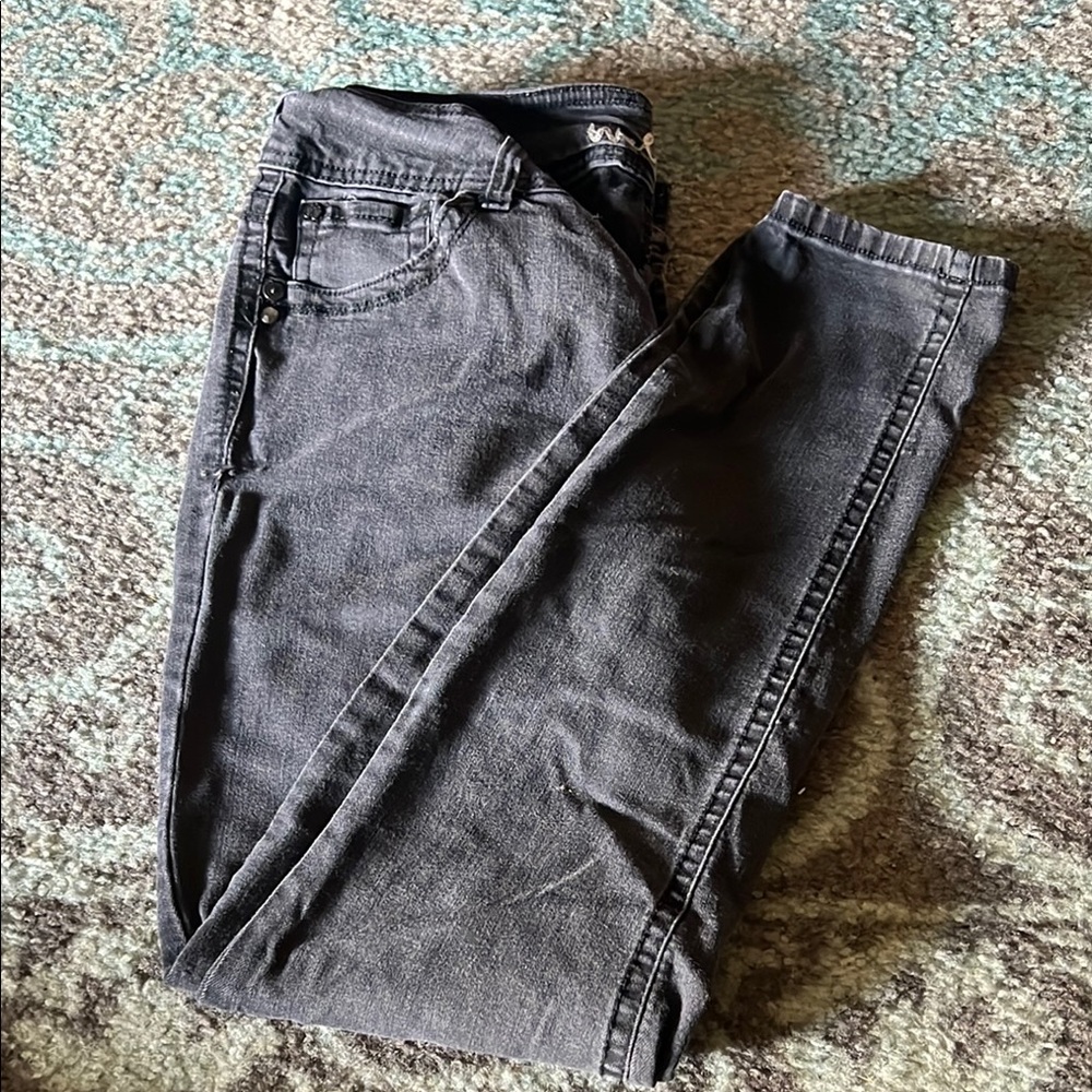 Wallflower faded black skinny jeans from kohls